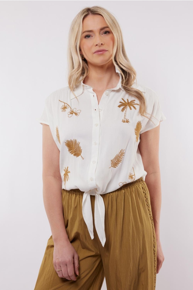 PORTOFINO BLOUSE 25ZFBC03 011 OFFWHITE